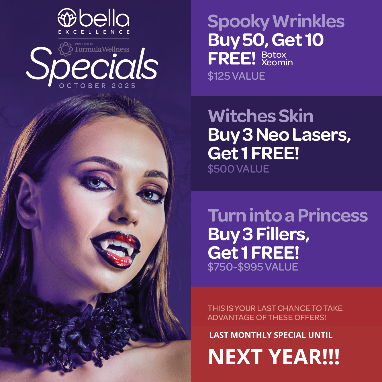 October Specials